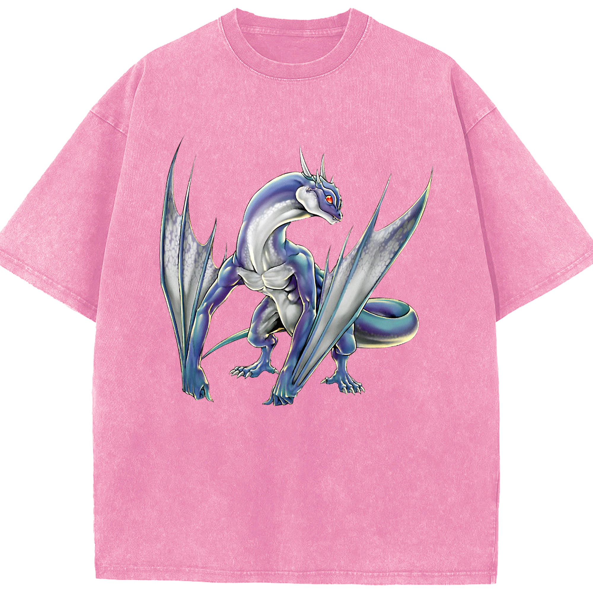 （画像用） 遊☆戯☆王 Yu-Gi-Oh! 綿100% ヴィンテージ風 半袖Tシャツ（フロントプリント）